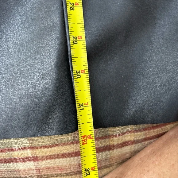 Zara Black Faux Leather Dress - Picture 5 of 7